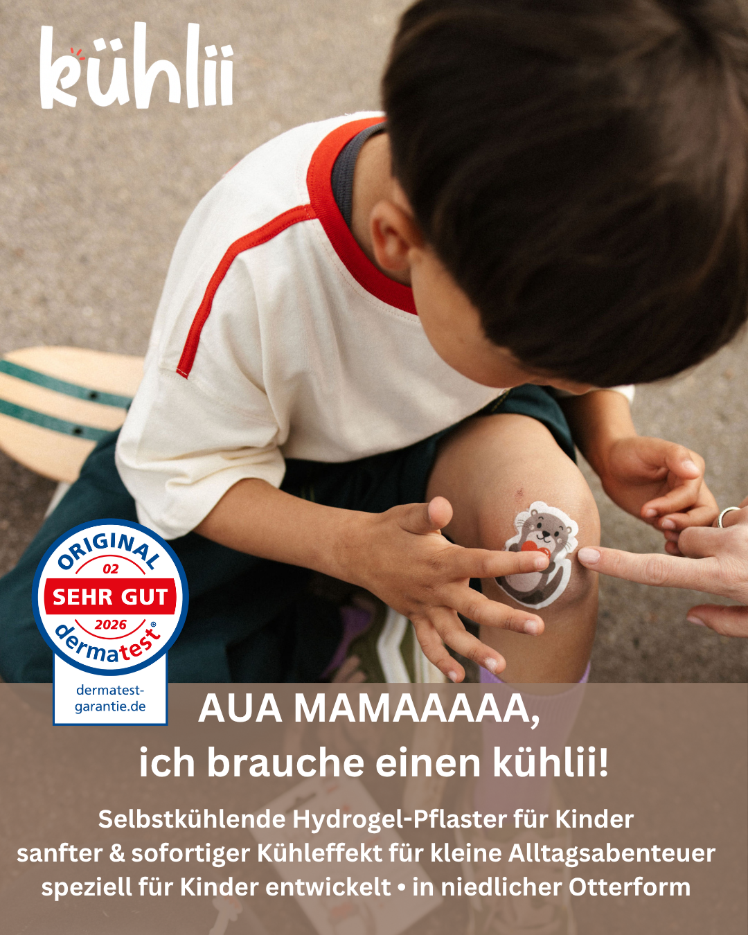kühlii Selbstkühlende Hydrogelpflaster