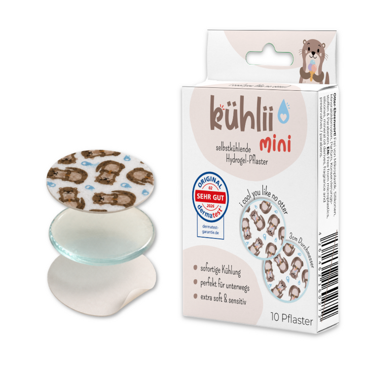 kühlii mini Selbstkühlende Hydrogelpflaster (10x)