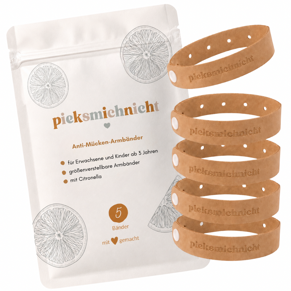 pieksmichnicht Anti-Mücken-Armbänder