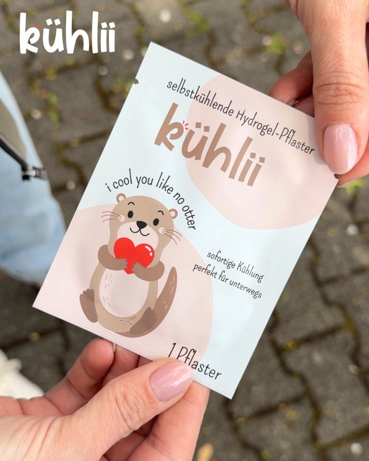 kühlii Selbstkühlende Hydrogelpflaster